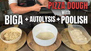 Biga  Autolysis  Poolish in 1 Pizza Dough and this Happened [upl. by Mellar]