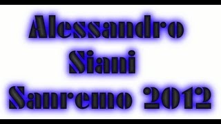 Alessandro Siani  Sanremo 2012  commento [upl. by Yboc]