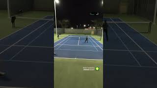 Intense tennis doubles point tennishighlights tennisaction tennismatch tennis [upl. by Anaiek440]