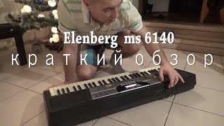 синтезатор Эленберг Elenberg ms 6140 Краткий обзор почти обучение [upl. by Quick236]