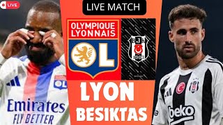 🔴 LYON  BESIKTAS  VICTOIRE OBLIGATOIRE POUR LES GONES  3 EME JOURNEE DE EUROPA LEAGUE LIVE MATCH [upl. by Nnyltiak]