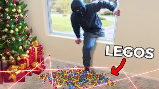 LEGO Security System vs Burglar [upl. by Kerby]