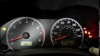 How to reset the Oil life on a 2009 Toyota Corolla [upl. by Aisyla]