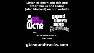 GTA San Andreas  WCTR  WCTR News Part 4 [upl. by Ormand]