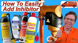 How to Add Inhibitor Into a Vaillant Filter or Spirotech filter or Any Filter with a 34 Drain Point [upl. by Ahsienroc779]