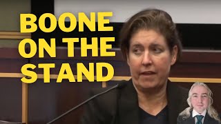 Boone on the Stand  Review Of Her Testimony [upl. by Cypro]