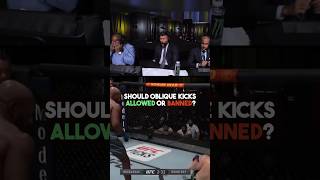 Should oblique kicks be allowed in mma khalilrountree jonjones ufc mma ufchighlights [upl. by Sualakcin]