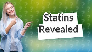 What is the bad news about statins [upl. by Eerrahs662]