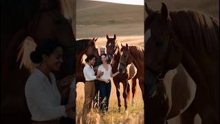 The beautiful relationship between humans and horses animals horse [upl. by Cutlerr]