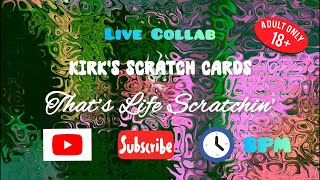 National Lottery UK Allwyn Scratch Cards Collab with KirksScratchCards [upl. by Aninotna940]