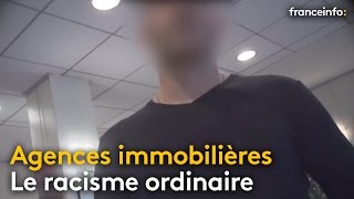 Racisme ordinaire dans les agences immobilières  franceinfo [upl. by Jarret800]