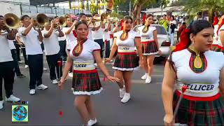 Pellicer Marching Band juegos municipales de apopa [upl. by Hillel]