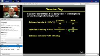 4 Osmolar Gap [upl. by Garzon]