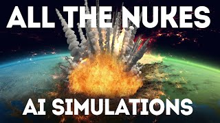 What If Detonated All NUKES AI Simulations  NATO Russia [upl. by Allemahs]