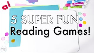 5 Super Fun Reading Games that Create Instant Engagement [upl. by Sulohcin]