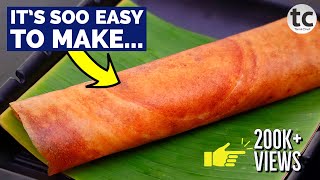 How to make Hotel Style Dosa  Hotel Dosa Batter  Crispy Dosa Recipe  Best Dosa Batter Tamilchef [upl. by Yenattirb961]