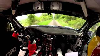 Onboard Porsche GT3 ZeltnerZeltner Hessen Rallye 2014 [upl. by Eppesiug548]