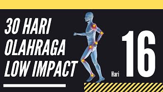 GGL Olahraga Low Impact Day 21  Workout Mudah buat Pemula Gak Perlu ke Gym [upl. by Genny]