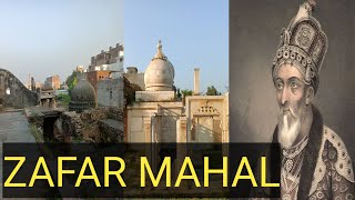 Bahadur Shah Zafar Mahal In Mehrauli Last Mughal Badshah  Kts Vlogs [upl. by Leind]