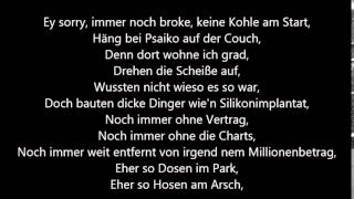 Cro  Erinnerung Lyrics [upl. by Lobell904]