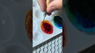 Immerse oneself in making resin jewelry necklacesjanchun art resin epoxy diy jewelry red [upl. by Hankins]