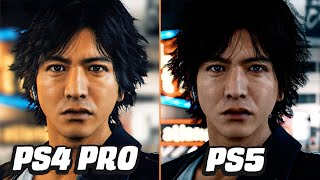 Judgment PS5 vs PS4 Pro Comparison [upl. by Hgeilyak341]