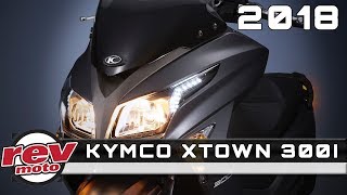 2018 KYMCO XTOWN 300I Review Rendered Price Release Date [upl. by Airdnahs]