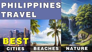 Best places to visit in the Philippines Explore the best cities beaches and nature in 10 min [upl. by Ettennod]