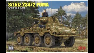 Introducing The Latest Rfm Ryefield Model 135 Sdkfz2342 Puma Kit [upl. by Rajewski]