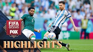 Argentina vs Saudi Arabia Highlights  2022 FIFA World Cup [upl. by Fasa]