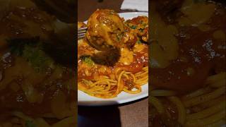 Smoky Mountain Spaghetti amp Meatballs Boston Pizza [upl. by Anaiad]