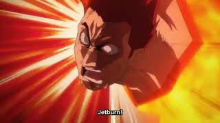 Endeavor vs All for One  via Ep 10 7th Season [upl. by Artenra]