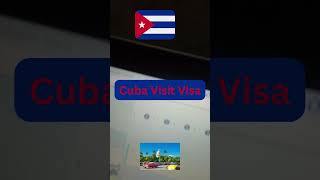 How to apply for Cuba Visit Visa Online viral shorts [upl. by Tselec]