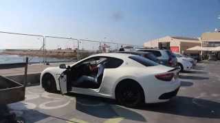 Maserati Granturismo MC Stradale ride amp sound in Israel [upl. by Carlynn]