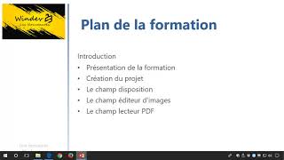 Présentation de la formation Windev 23 Les Nouveautés [upl. by Louella]