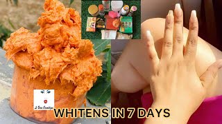 7 DAYS WHITENING MOLATO SOAP AT HOME [upl. by Niabi]