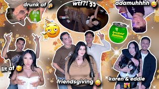 KAEDs FRIENDSGIVING VLOG Desmadreeee AFF [upl. by Durgy]