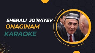 Sherali Jorayev Onaginam karaoke Remastered version [upl. by Radloff]