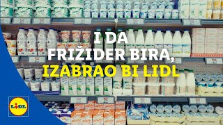 FRIŽIDER  I da frižider bira izabrao bi Lidl  Lidl Hrvatska [upl. by Otxilac]