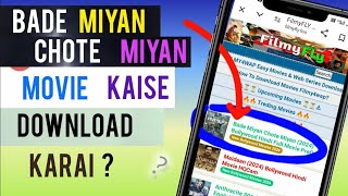 Chote Miyan Bade Miyan Full Movie Download Kaise Kare 💜202425 [upl. by Clayborne278]