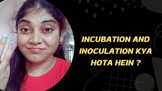 Incubation and inoculation kya hota haiMicrobiology doubt class  4 [upl. by Ahserb]