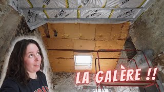 ISOLATION SOUS TOITURE EN LAINE DE BOIS  EP38 [upl. by Fineberg]