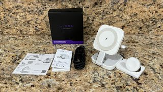 Unboxing  Lisen 3in1 Folding Travel Charging Station [upl. by Eanahc]