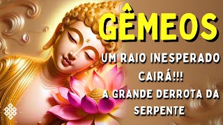 GÊMEOS ♊ SE PREPARE PARA O IMPACTO😮 O RAIO INESPERADO CAIRÁ⚡A DERROTA DA SERPENTE🐍SABERÁ QUEM E PRQ [upl. by Nosidam]