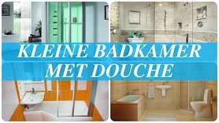 Kleine badkamer met douche [upl. by Guenevere]