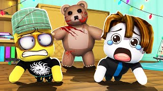 LOGGY ESCAPE THE EVIL TEDDY IN SCARY DAYCARE [upl. by Ahsaret]