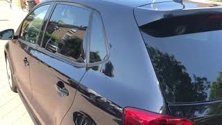 VW Polo ramen blinderen met dot matrix afwerking door Proautotint Venray [upl. by Sheridan]