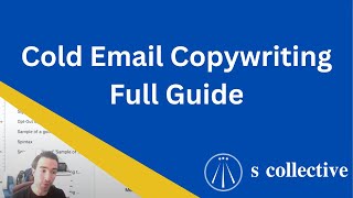 Cold Email Copywriting Full Guide [upl. by Maurise25]