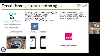 Lymphatic Pumping Lymphedema and New Biotechnologies by Pr Brandon Dixon Interviewed by B Chikly [upl. by Laban]