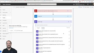 Creating letters in bulk with Document Generation API Adobe Sign and Microsoft Power Automate [upl. by Irneh525]